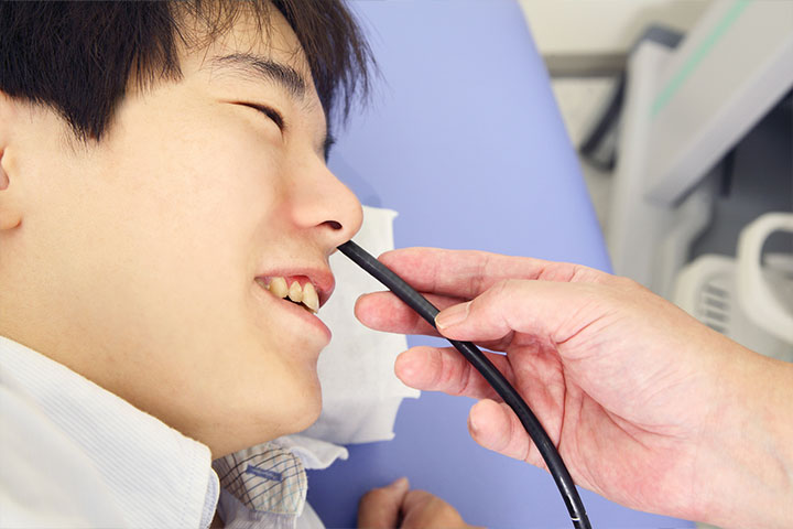 苦痛の少ない内視鏡検査